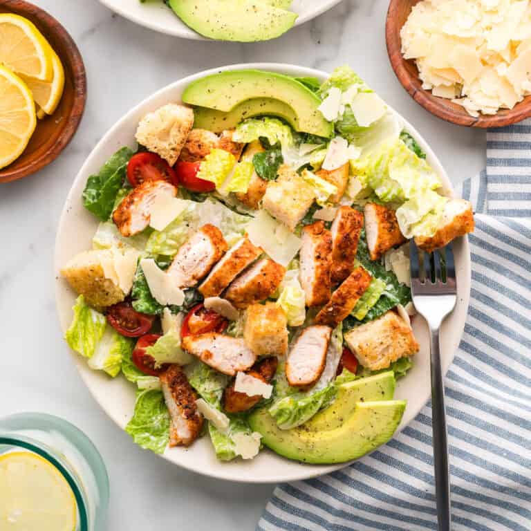 Blackened Chicken Caesar Salad