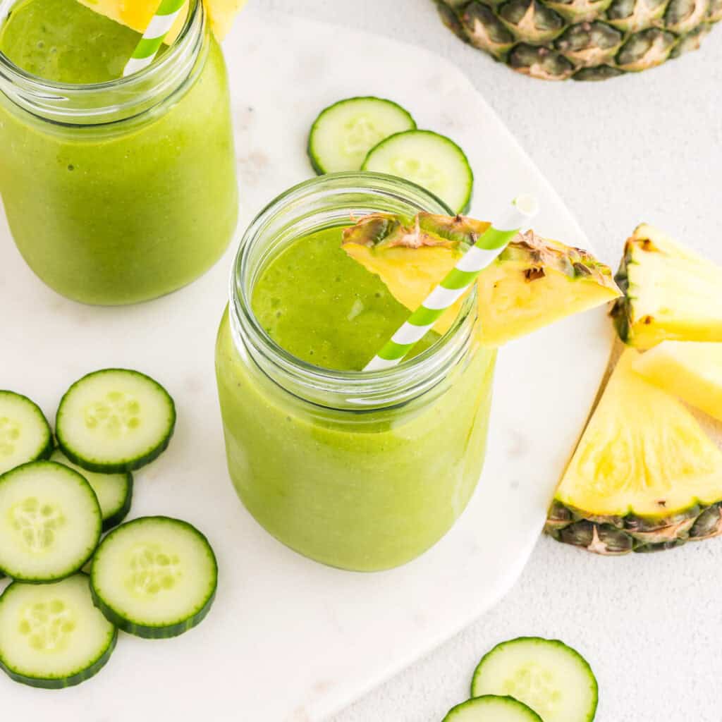 Pineapple Cucumber Smoothie