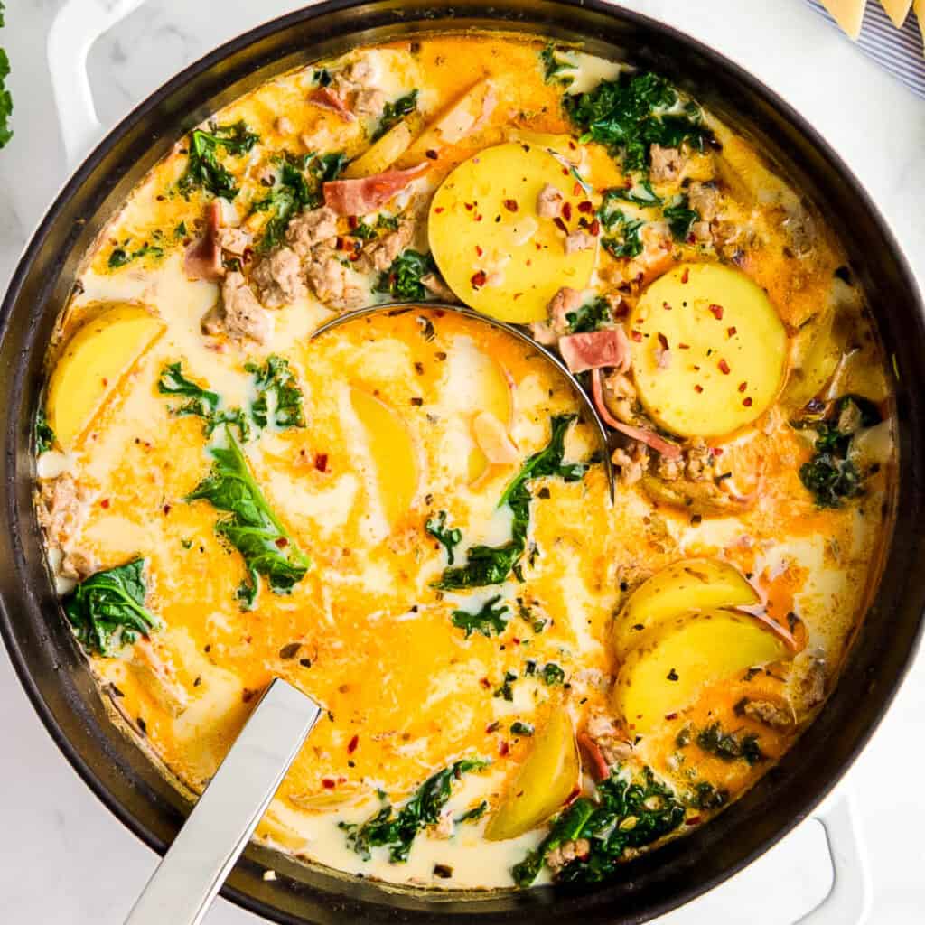 Zuppa Toscana with Ground Turkey